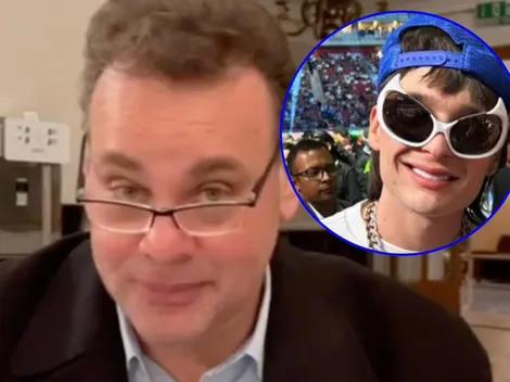 Faitelson se burla de Peso Pluma como comentarista en la pelea de box de ‘Canelo’ Álvarez