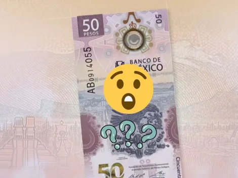 La razón por la que este billete de 50 pesos se vende en más de 700 mil