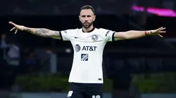 Miguel Layún durante un partido ante las Águilas.