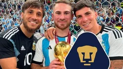 Kevin Mc Allister (izquierda) con su hermano Alexis McAllister (centro).