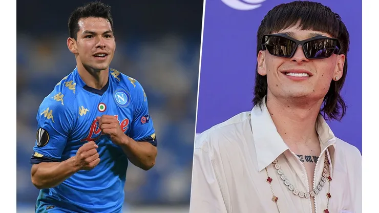Hirving Lozano y Peso Pluma.
