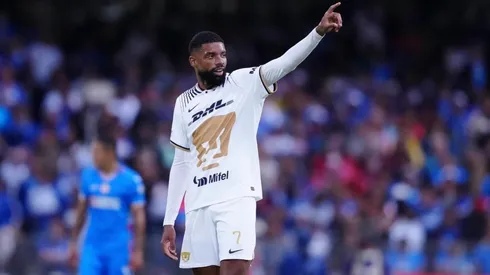 Diogo de Oliveira tras su doblete ante Cruz Azul.