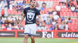 Jesús Molina durante el calentamiento.