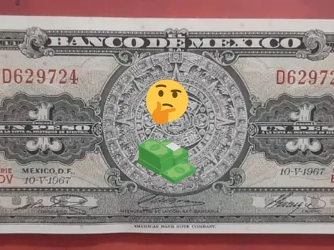 El billete del Calendario Azteca de 1 peso por el que te darían 100 mil pesos: ¿Cómo es?