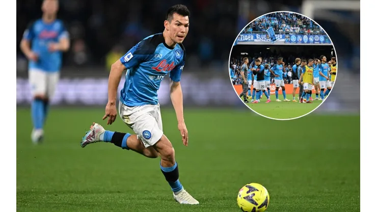 Qué necesita el Napoli de Hirving Lozano para consagrarse campeón.