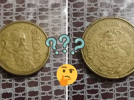 La razón por la que esta moneda de Venustiano Carranza vale 100 mil pesos