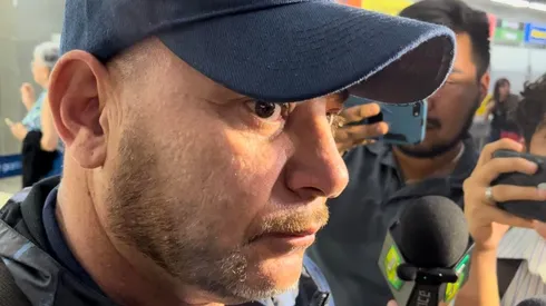 Mohamed a su llegada a Monterrey.