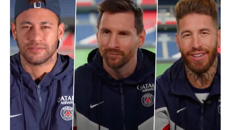 Neymar, Messi y Ramos hablan de lo que hacen en su tiempo libre