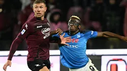 Se postergó la disputa de Napoli vs. Salernitana.