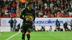 Monroy en su debut ante el Necaxa.