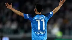 Hirving Lozano y el Napoli van por el título en la Serie A.
