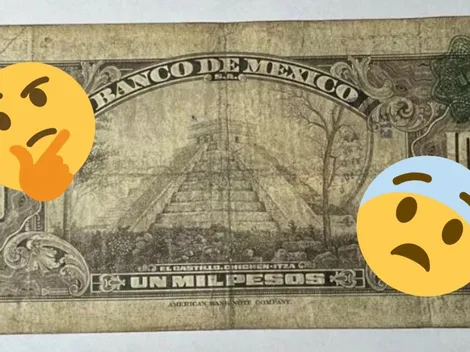 La razón por la que este billete de Chichen Itzá vale más de medio millón