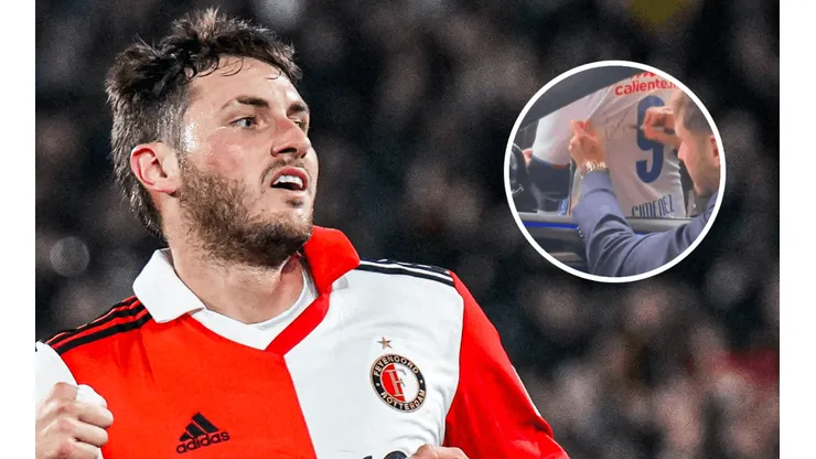 Santi Giménez la sigue rompiendo en Europa.