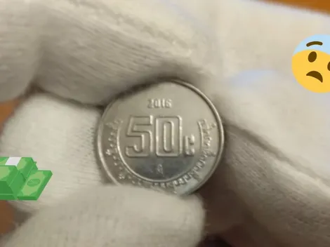 La moneda de 50 centavos que vale 950 mil: ¿Cómo es?