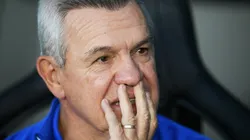 Javier Aguirre y una merecida ovación en Mallorca.