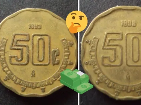 La colección de monedas de 50 centavos que se venden en casi 10 mil: ¿Cómo es?