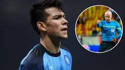 Hirving Lozano expuso al arbitraje