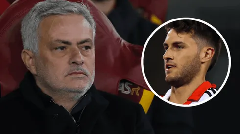 El DT de Roma habló del goleador del Feyenoord.