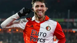 Santiago Giménez rompió un récord en el Feyenoord