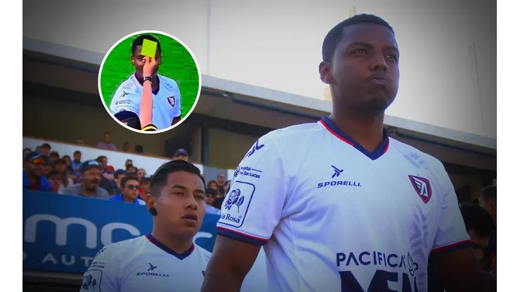 Joao Maleck amonestación
