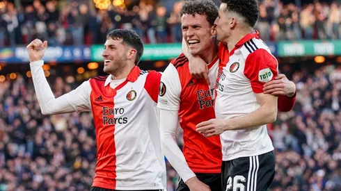 Feyenoord venció a la Roma por la Europa League