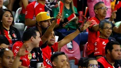 Afición del Atlas durante el partido de Concachampions.