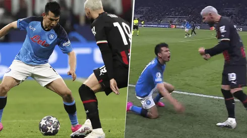 ¡Se calentó entre Chucky Lozano y Theo Hernández!