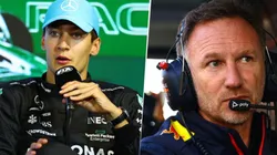 Russell envió fuerte acusación a Red Bull y Horner le contestó