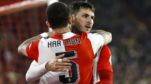 Santiago Giménez hizo el 3-0 del Feyenoord