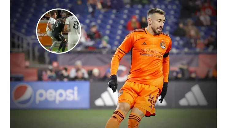 La expulsión de Héctor Herrera por patear a Chicharito