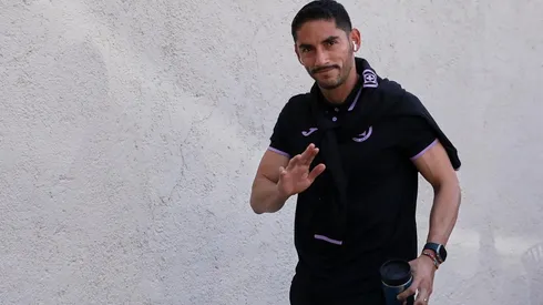 Jesús Corona previo a un partido de Cruz Azul en el Clausura 2023.