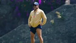 Antonio Mohamed durante la última práctica con Pumas.