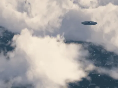 Un OVNI fue captado en Argentina durante una fuerte tormenta | VIDEO