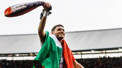 Santiago Giménez volvió a convertir con el Feyenoord