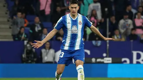 RCD Espanyol v RC Celta - LaLiga Santander Cesar Montes during the match between RCD Espanyol and Real Club Celta de Vig