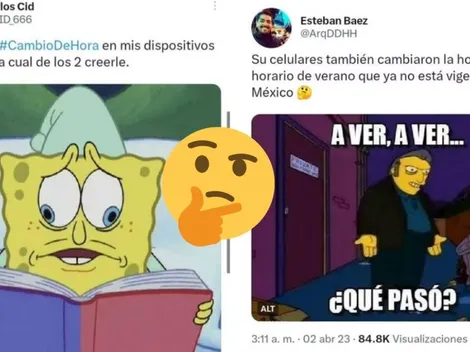 Los mejores memes del horario de verano 2023