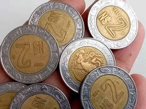 La moneda de 2 pesos que podrías tener, y que vale 50 mil: ¿Cómo es?
