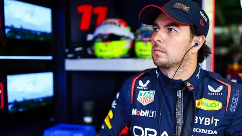 Checo Pérez terminó último.