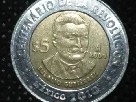 La moneda de 5 pesos que vale 700 mil: ¿A quién homenajea?