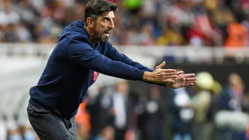 Veljko Paunovic el día de la derrota ante el América en el estadio Akron.