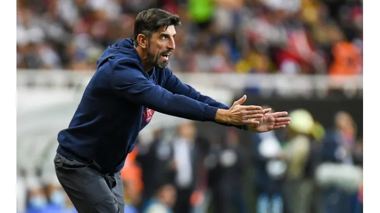 Veljko Paunovic el día de la derrota ante el América en el estadio Akron.