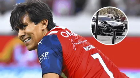 José Juan Macías sufrió un accidente.