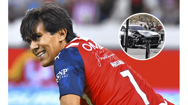 José Juan Macías sufrió un accidente.