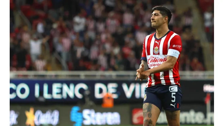 Zapopan, Jalisco, 4 de marzo de 2023. , durante el partido de la jornada 10 del torneo Clausura 2023 de la Liga BBVA MX, entre las Chivas Rayadas del Guadalajara y los Guerreros de Santos Laguna, celebrado en el estadio Akron. Foto: Imago7/ Juan Carlos Nuñez Cubeyro.