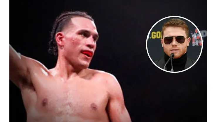 David Benavidez le dejó un mensaje a Canelo Álvarez.
