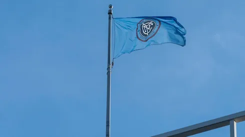 MLS, Fussball Herren, USA regular season game between NYCFC and Inter Miami NYCFC flag waves on top of stadium during M