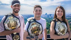 Los tres maximos orgullos mexicanos en la UFC tienen especial reunión.