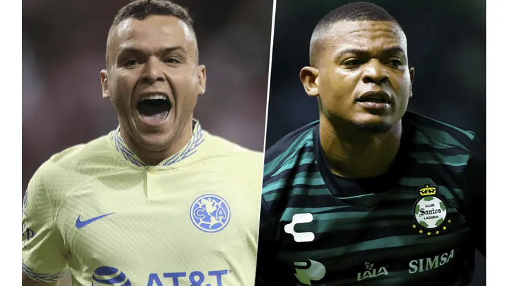 América se mide contra Santos Laguna en un amistoso.