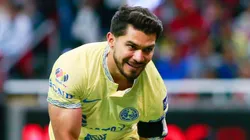 GUADALAJARA, MEXICO - MARZO 18: Henry Martin del America en festejo despues de anotar el cuarto gol de su equipo durante el juego de la jornada 12 del Torneo Clausura 2023 de la Liga BBVA MX en el Estadio AKRON el 18 de marzo de 2023 en Guadalajara, Mexico. (Foto: Alfredo Moya/JAM MEDIA)