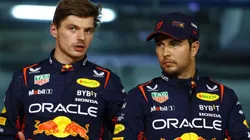 La actitud de Max Verstappen con Checo Pérez tras la entrega de premios en el GP de Arabia Saudita.